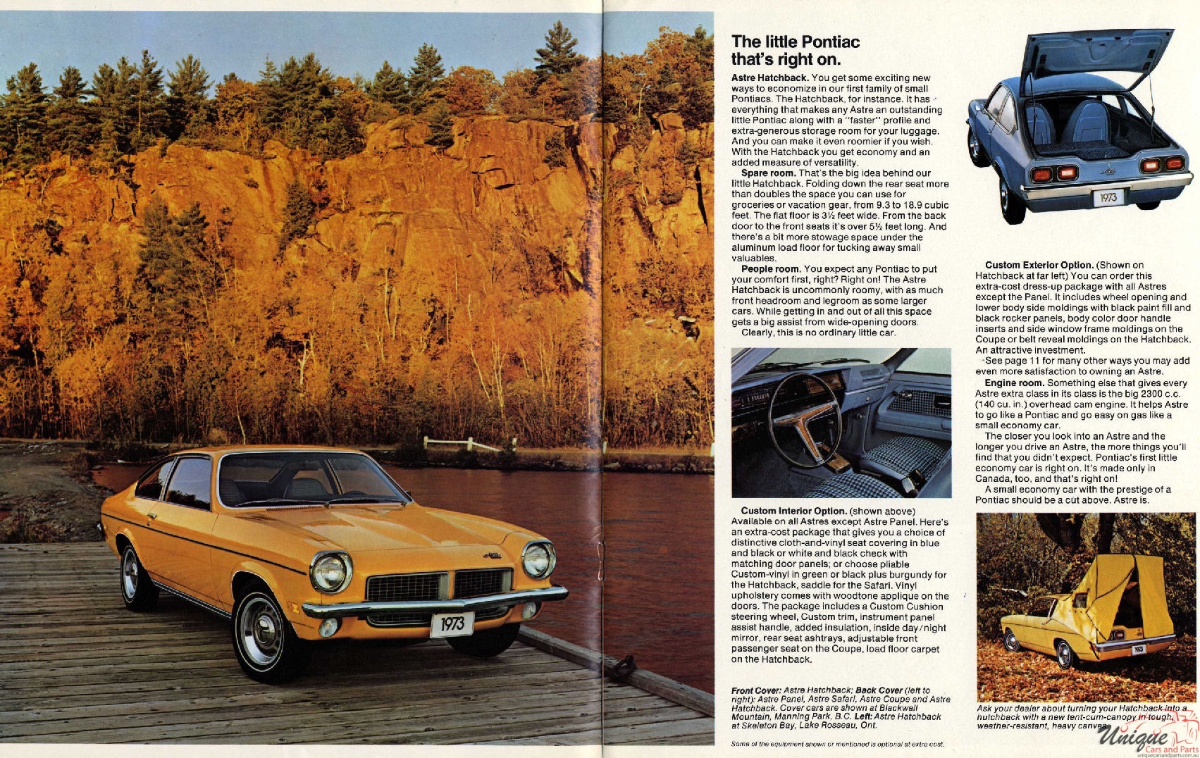 1973 Canadian Pontiac Astre Brochure Page 6